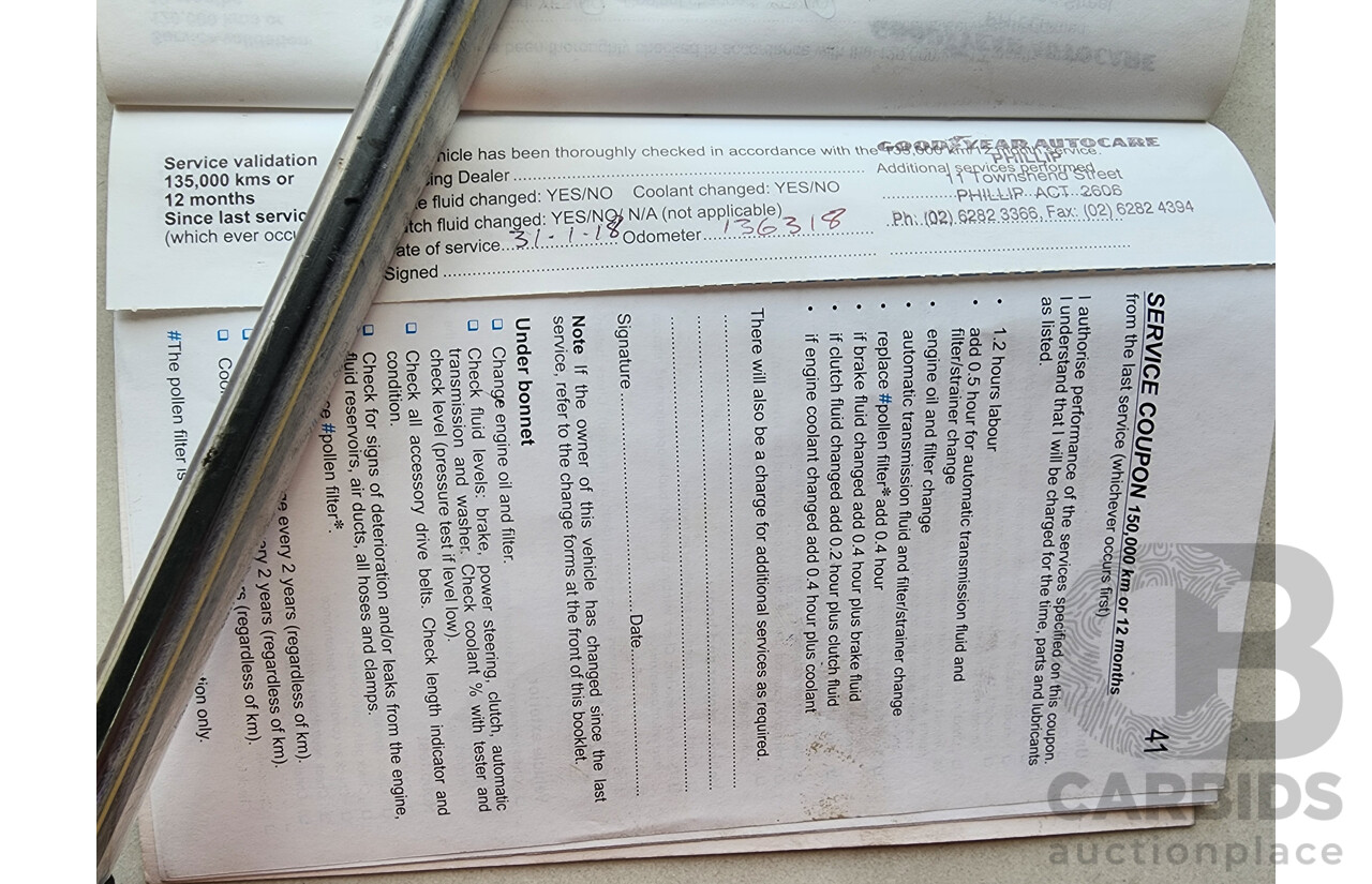 10/2006 Holden Berlina  VE 4d Sedan Blue 3.6L