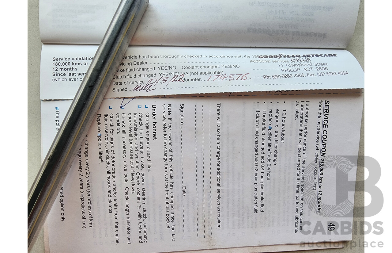 10/2006 Holden Berlina  VE 4d Sedan Blue 3.6L