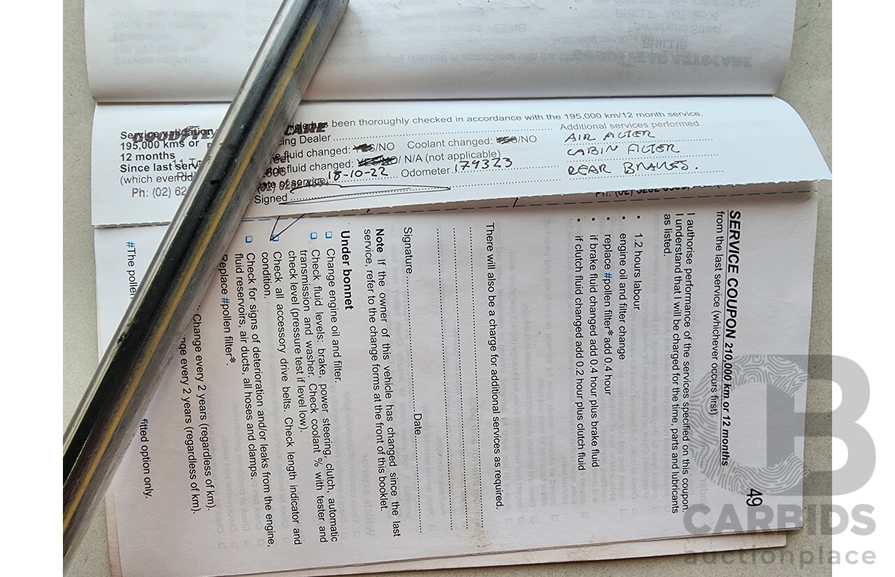 10/2006 Holden Berlina  VE 4d Sedan Blue 3.6L