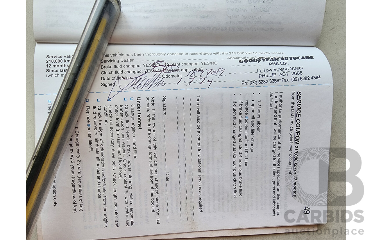 10/2006 Holden Berlina  VE 4d Sedan Blue 3.6L