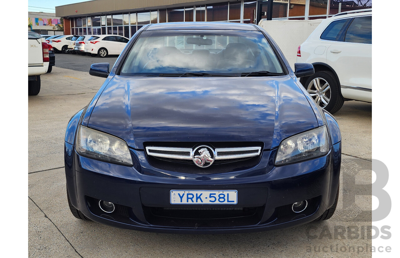 10/2006 Holden Berlina  VE 4d Sedan Blue 3.6L