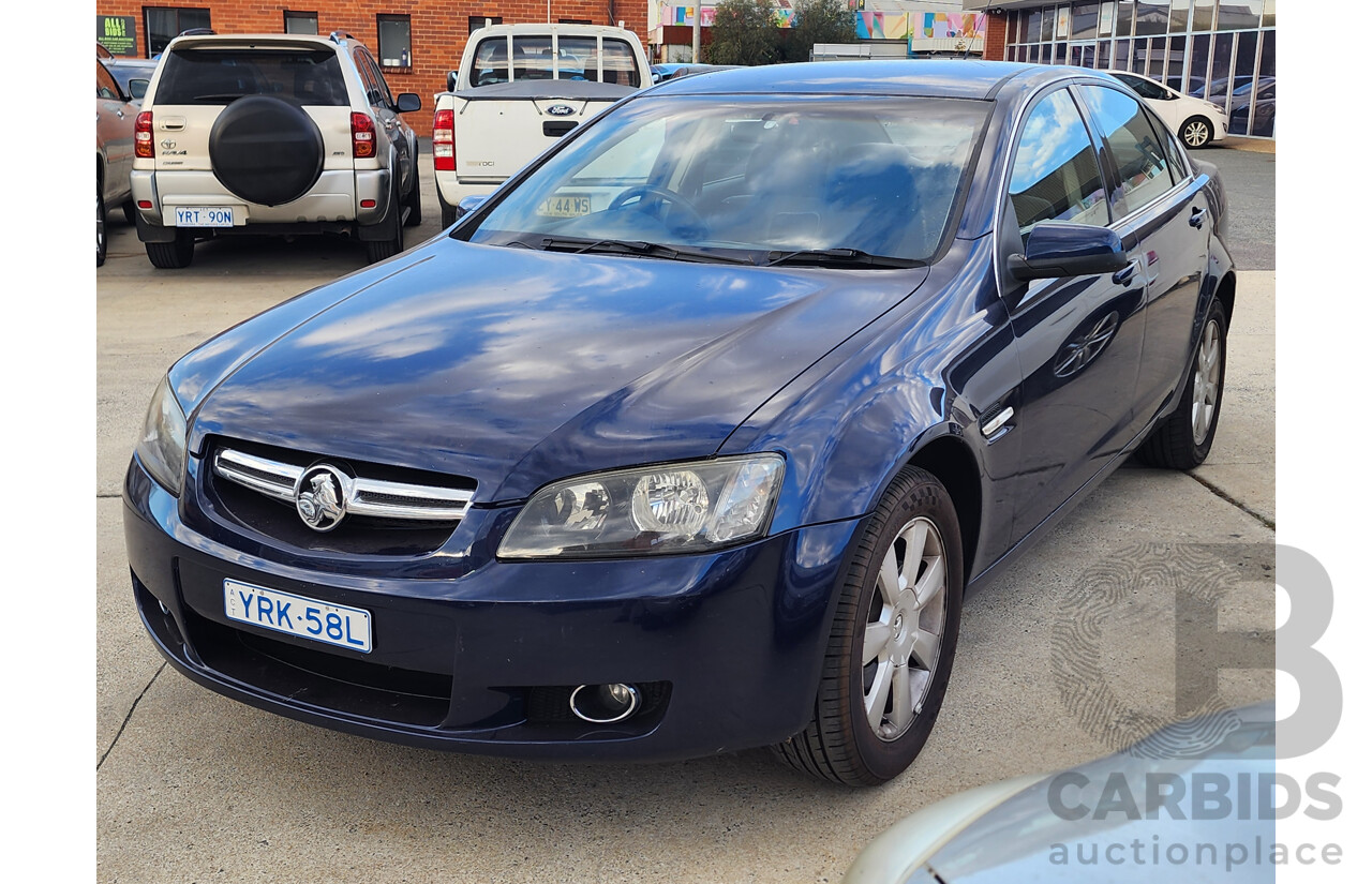 10/2006 Holden Berlina  VE 4d Sedan Blue 3.6L