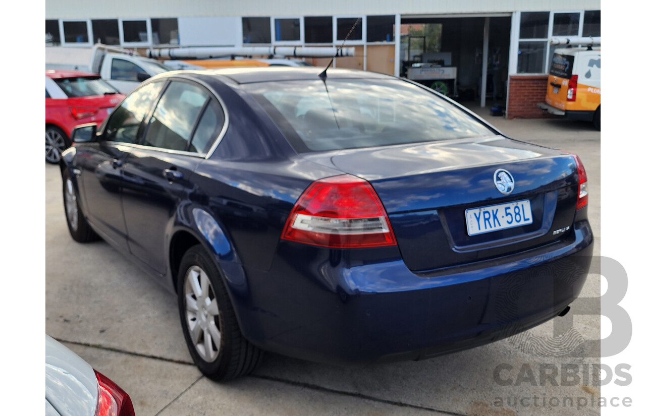 10/2006 Holden Berlina  VE 4d Sedan Blue 3.6L