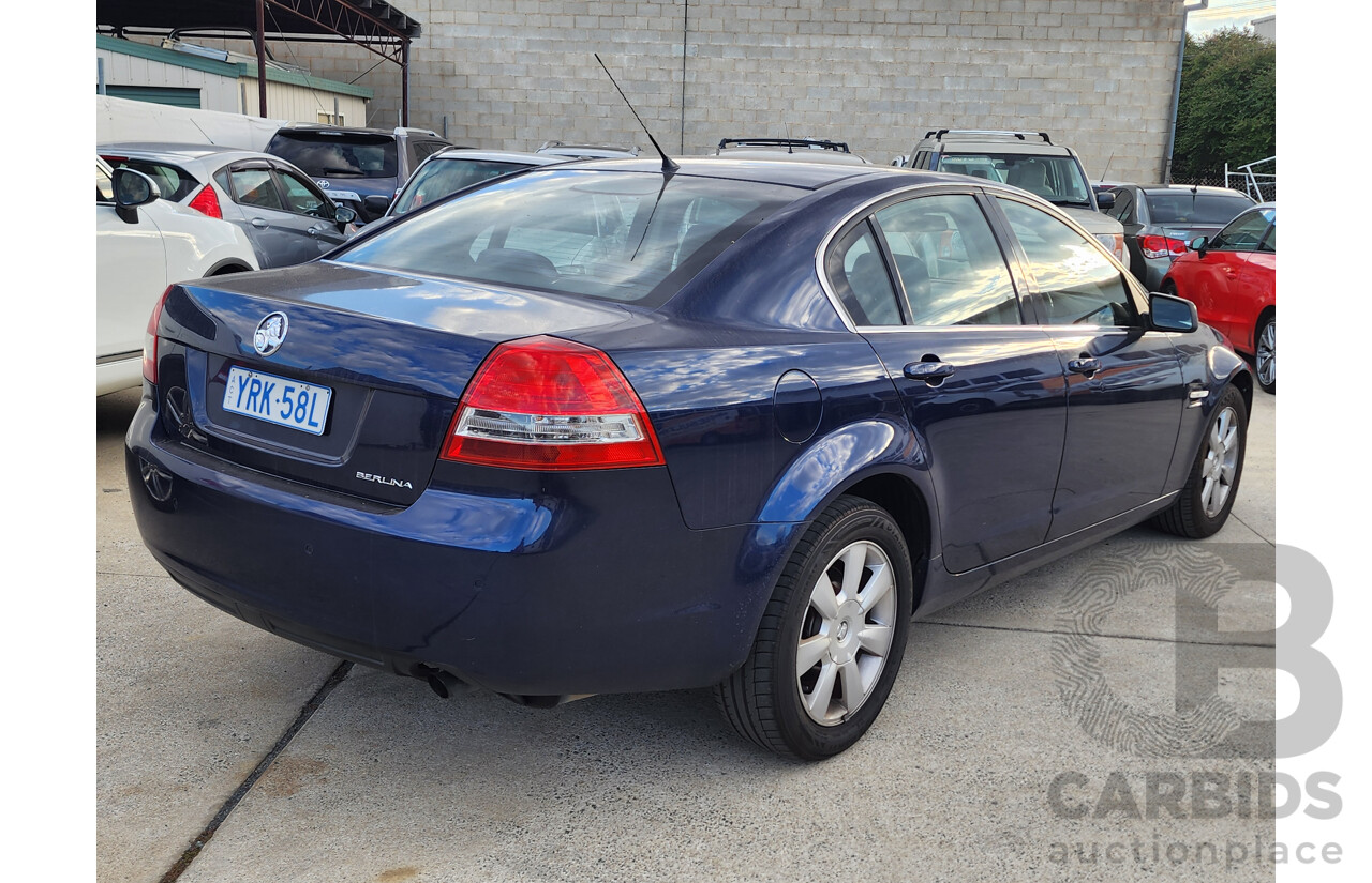 10/2006 Holden Berlina  VE 4d Sedan Blue 3.6L