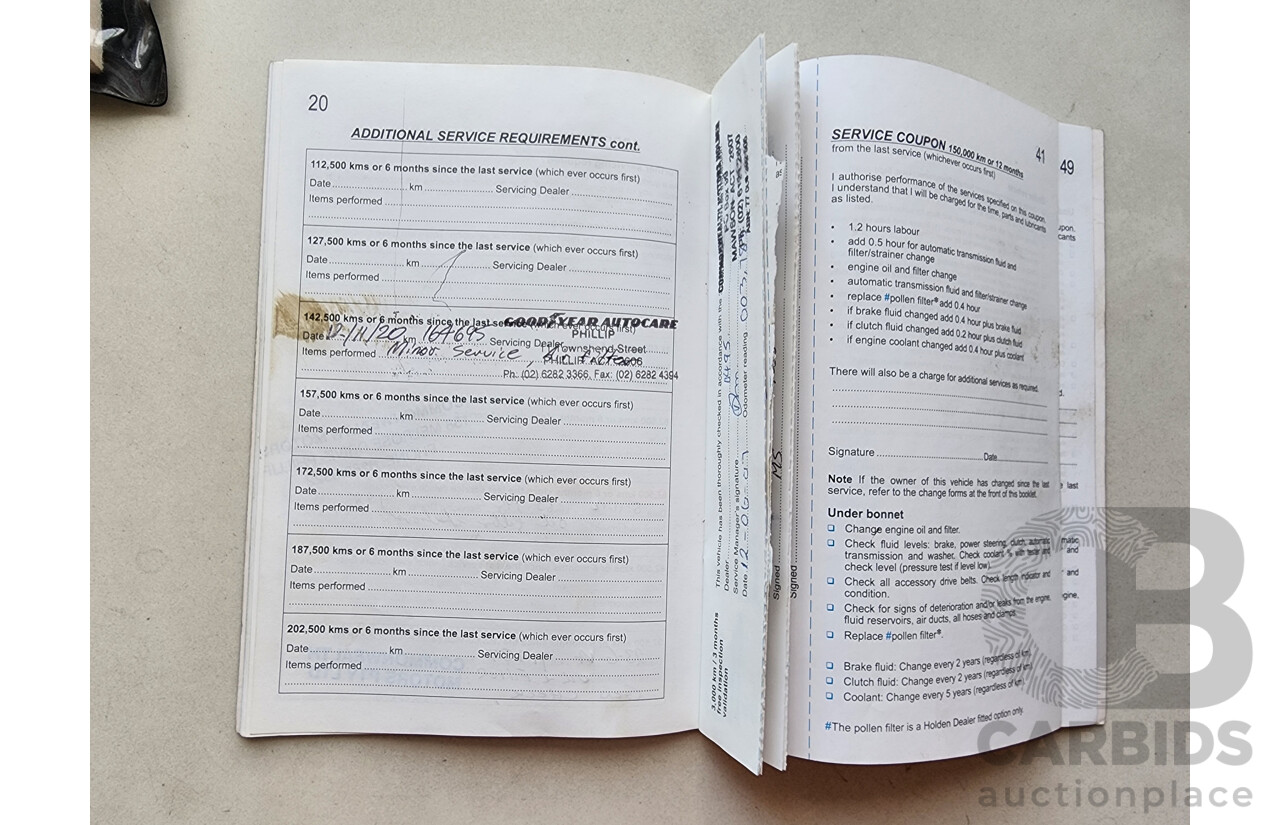 10/2006 Holden Berlina  VE 4d Sedan Blue 3.6L