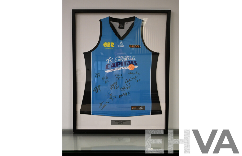 L17 - Signed UC Capitals Jersey, 2016-17 Team