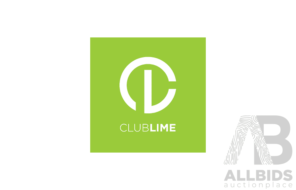 L54 - 12 Month Club Lime Multi-Club Membership - Valued at $1,450