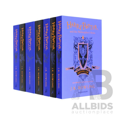 L23 - First Edition, Complete Harry Potter Series in Ravenclaw House Hardback