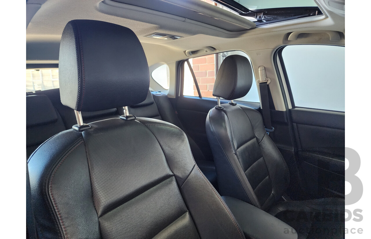 3/2014 Mazda Cx-5 Akera (4x4) MY13 UPGRADE 4d Wagon White 2.2L