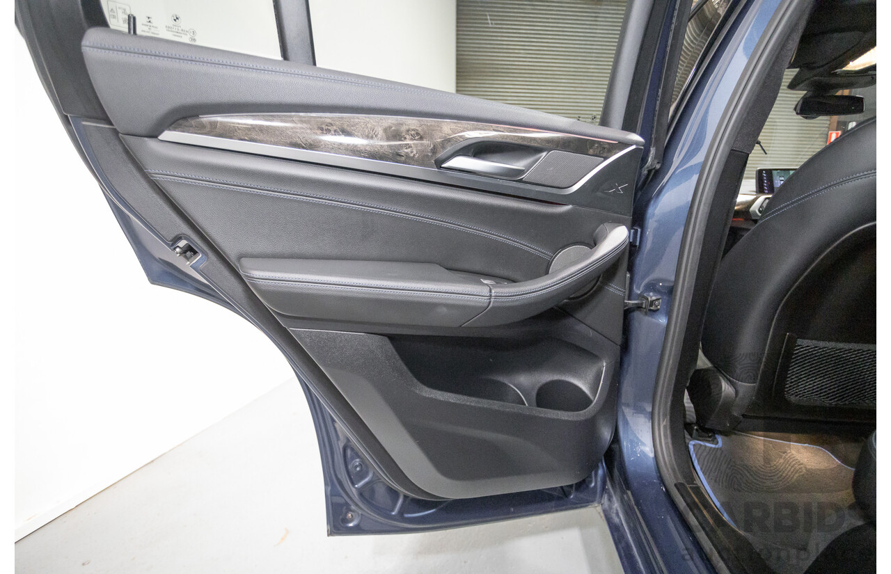 10/2018 BMW X4 M40i (AWD) G02 MY19 5D Coupe Phytonic Blue Metallic Turbo 3.0L