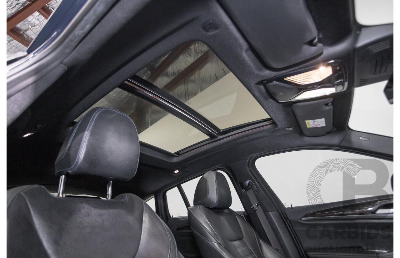 10/2018 BMW X4 M40i (AWD) G02 MY19 5D Coupe Phytonic Blue Metallic Turbo 3.0L