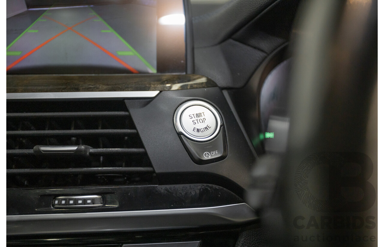 10/2018 BMW X4 M40i (AWD) G02 MY19 5D Coupe Phytonic Blue Metallic Turbo 3.0L