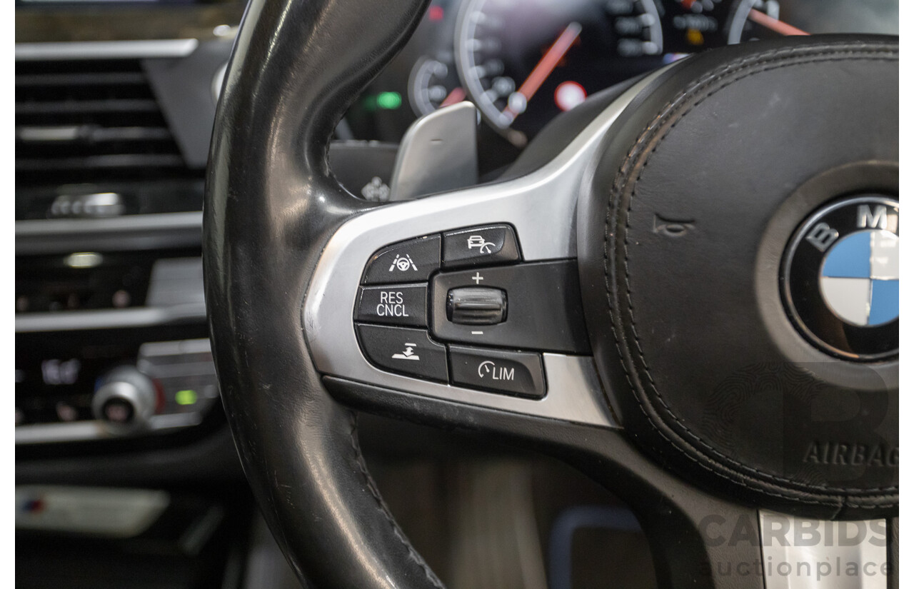 10/2018 BMW X4 M40i (AWD) G02 MY19 5D Coupe Phytonic Blue Metallic Turbo 3.0L