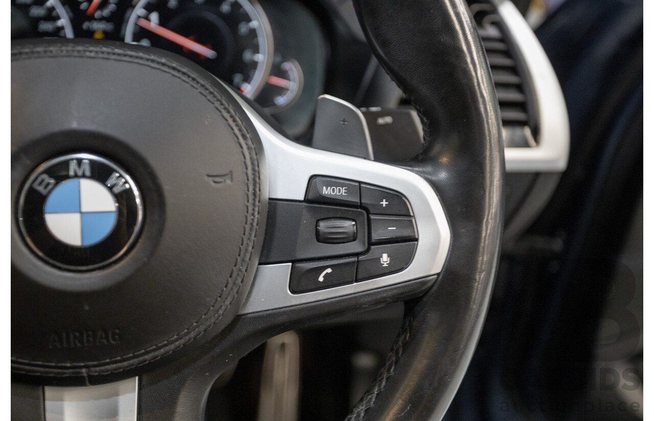 10/2018 BMW X4 M40i (AWD) G02 MY19 5D Coupe Phytonic Blue Metallic Turbo 3.0L