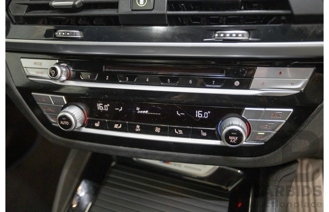 10/2018 BMW X4 M40i (AWD) G02 MY19 5D Coupe Phytonic Blue Metallic Turbo 3.0L