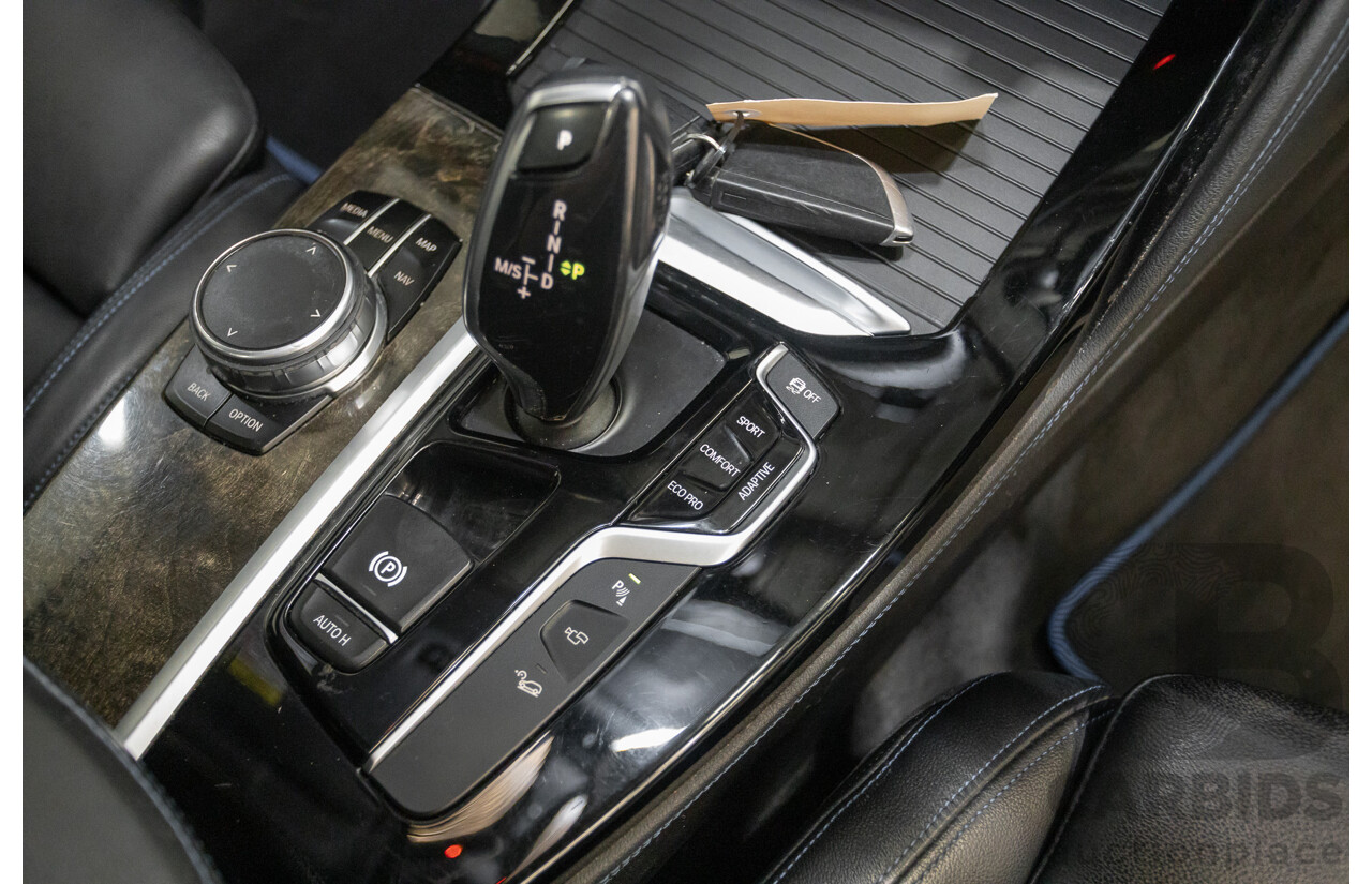 10/2018 BMW X4 M40i (AWD) G02 MY19 5D Coupe Phytonic Blue Metallic Turbo 3.0L