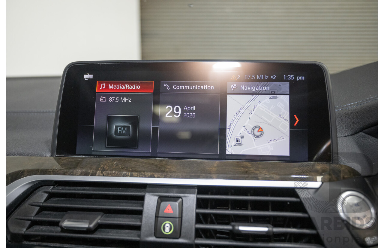 10/2018 BMW X4 M40i (AWD) G02 MY19 5D Coupe Phytonic Blue Metallic Turbo 3.0L