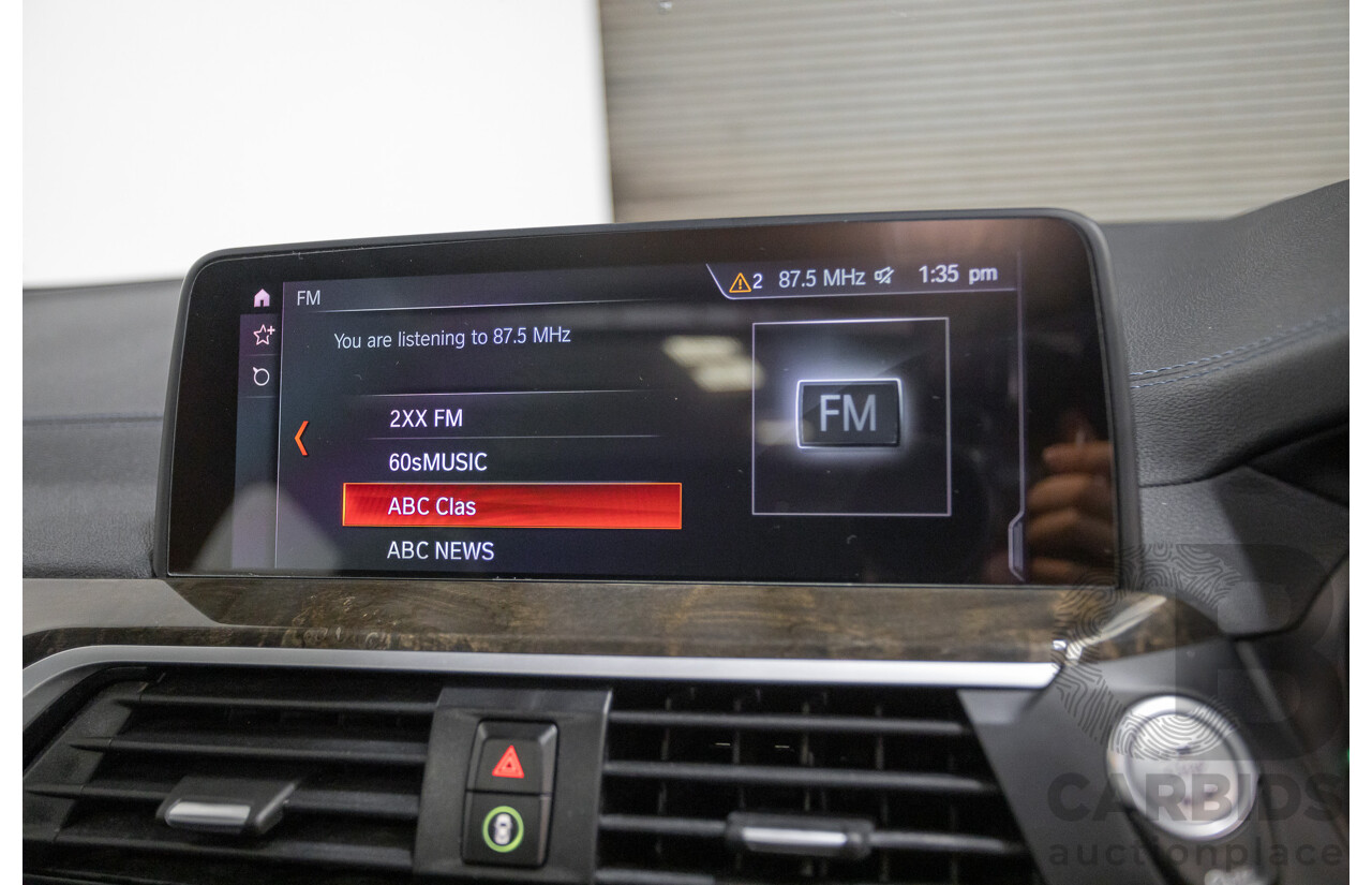 10/2018 BMW X4 M40i (AWD) G02 MY19 5D Coupe Phytonic Blue Metallic Turbo 3.0L