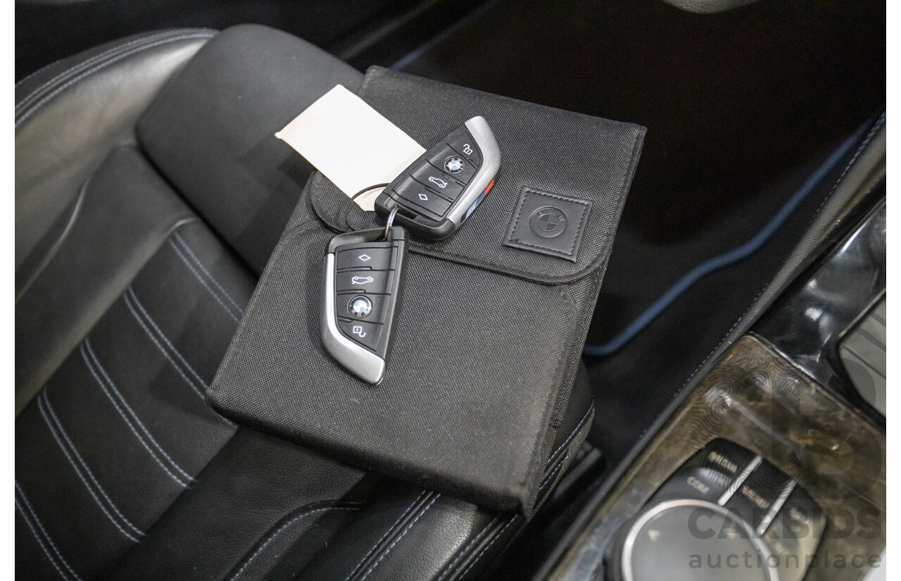 10/2018 BMW X4 M40i (AWD) G02 MY19 5D Coupe Phytonic Blue Metallic Turbo 3.0L