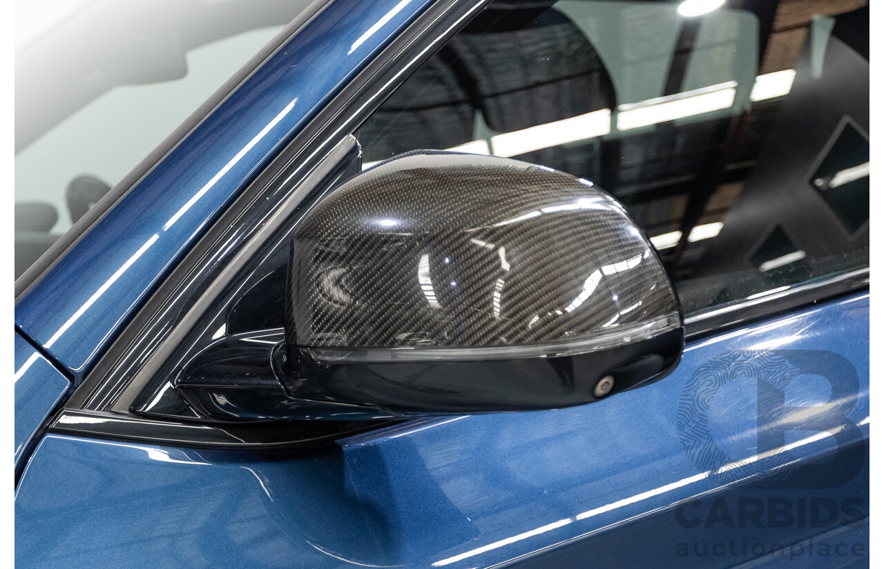 10/2018 BMW X4 M40i (AWD) G02 MY19 5D Coupe Phytonic Blue Metallic Turbo 3.0L