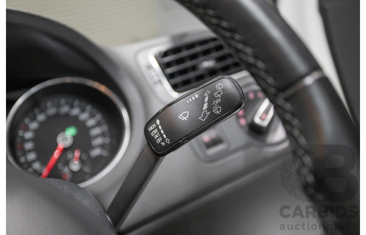 11/2017 Volkswagen Polo Urban + (81TSI) 6R MY17.5 5D Hatchback White 1.2L