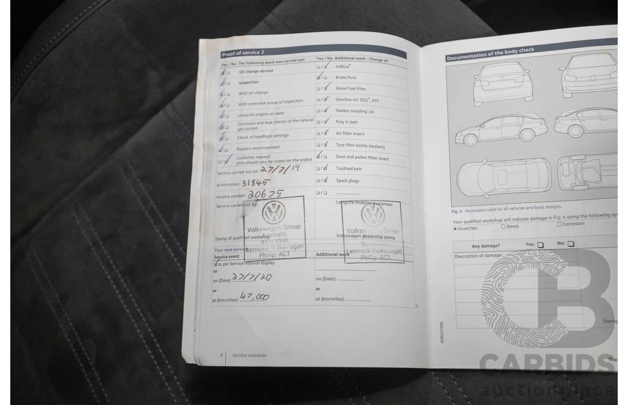 11/2017 Volkswagen Polo Urban + (81TSI) 6R MY17.5 5D Hatchback White 1.2L