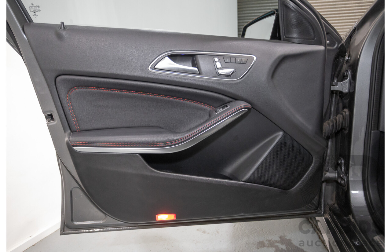 8/2017 Mercedes-Benz A250 Sport 4MATIC (AWD) 176 MY17.5 5D Hatchback Mountain Grey Metallic Turbo 2.0L