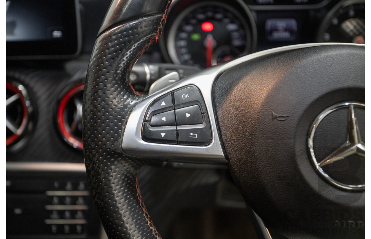 8/2017 Mercedes-Benz A250 Sport 4MATIC (AWD) 176 MY17.5 5D Hatchback Mountain Grey Metallic Turbo 2.0L