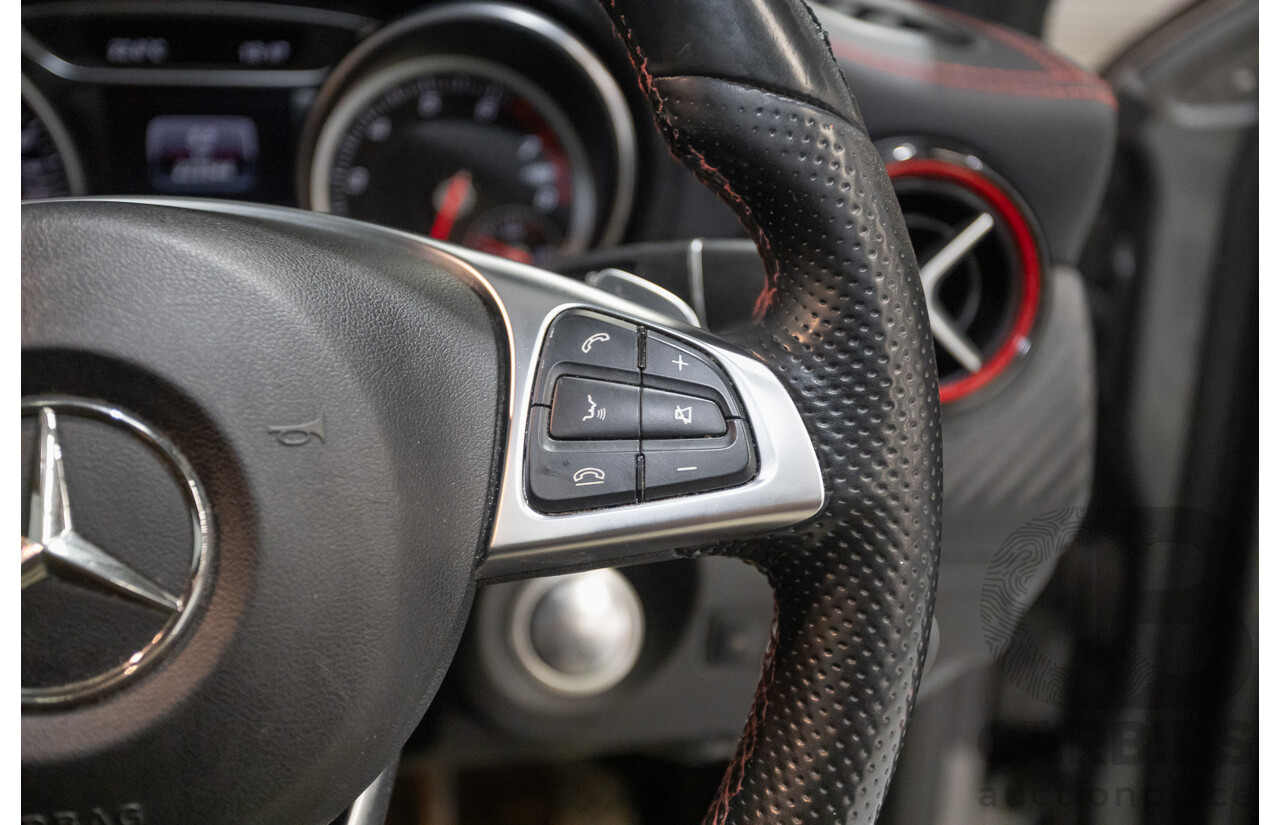 8/2017 Mercedes-Benz A250 Sport 4MATIC (AWD) 176 MY17.5 5D Hatchback Mountain Grey Metallic Turbo 2.0L