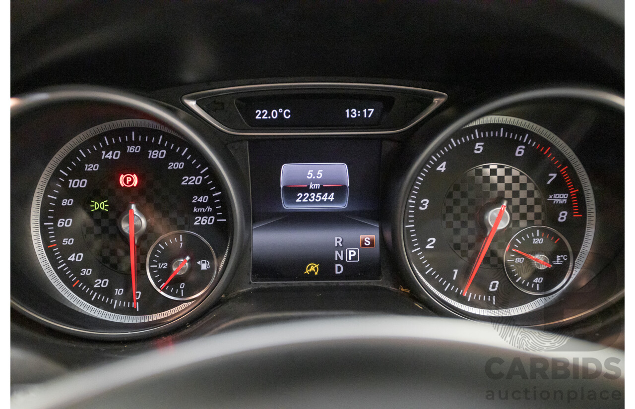 8/2017 Mercedes-Benz A250 Sport 4MATIC (AWD) 176 MY17.5 5D Hatchback Mountain Grey Metallic Turbo 2.0L