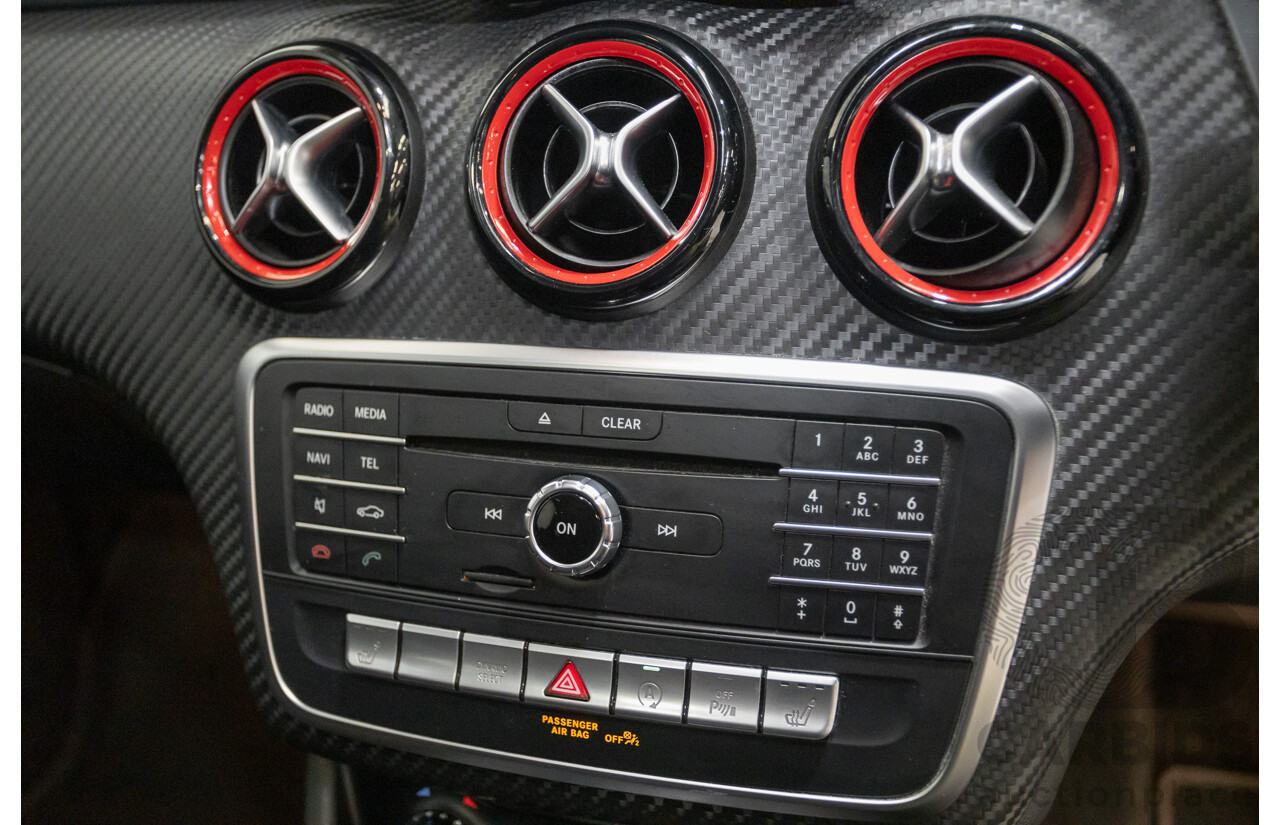 8/2017 Mercedes-Benz A250 Sport 4MATIC (AWD) 176 MY17.5 5D Hatchback Mountain Grey Metallic Turbo 2.0L