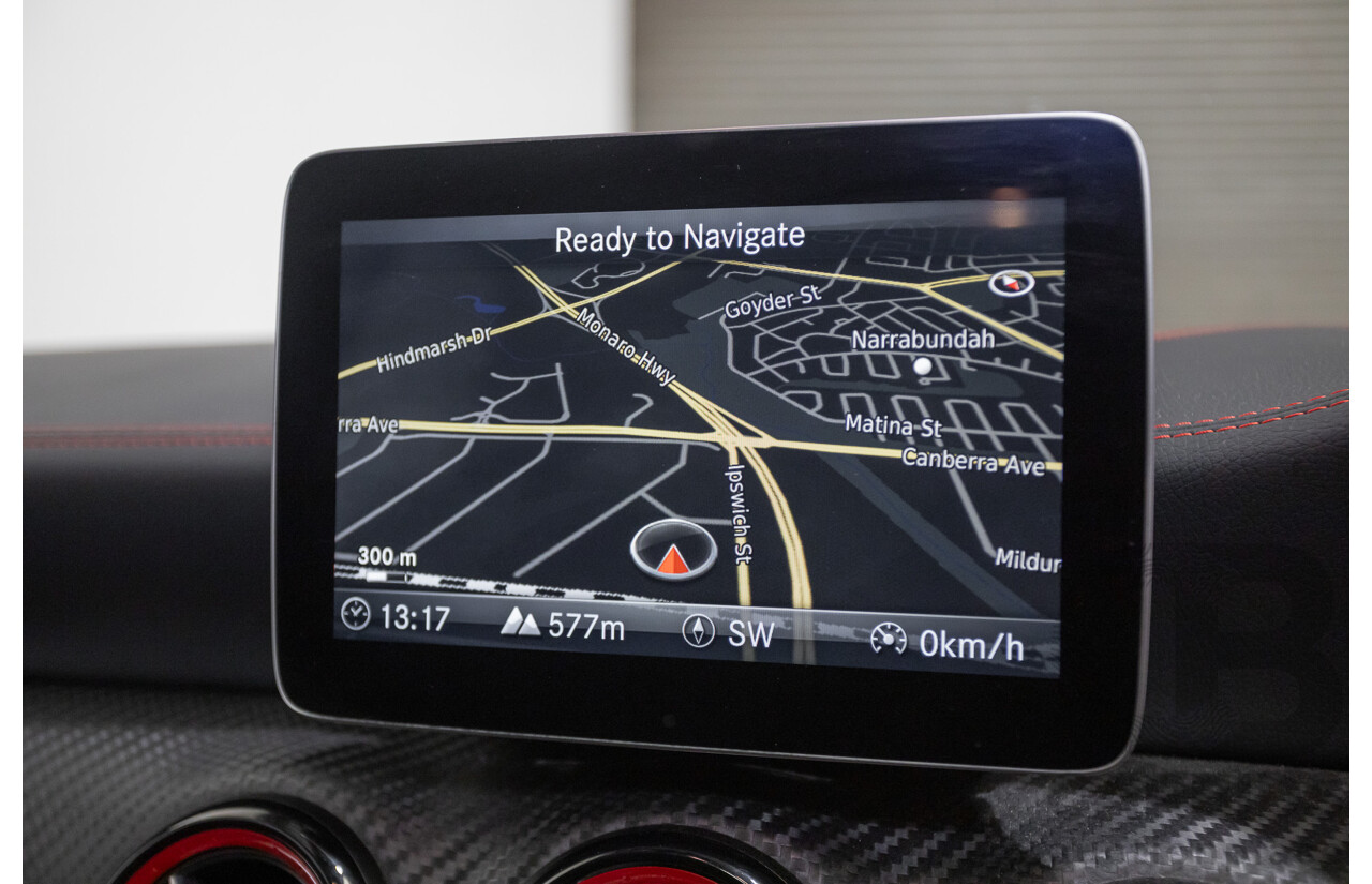 8/2017 Mercedes-Benz A250 Sport 4MATIC (AWD) 176 MY17.5 5D Hatchback Mountain Grey Metallic Turbo 2.0L