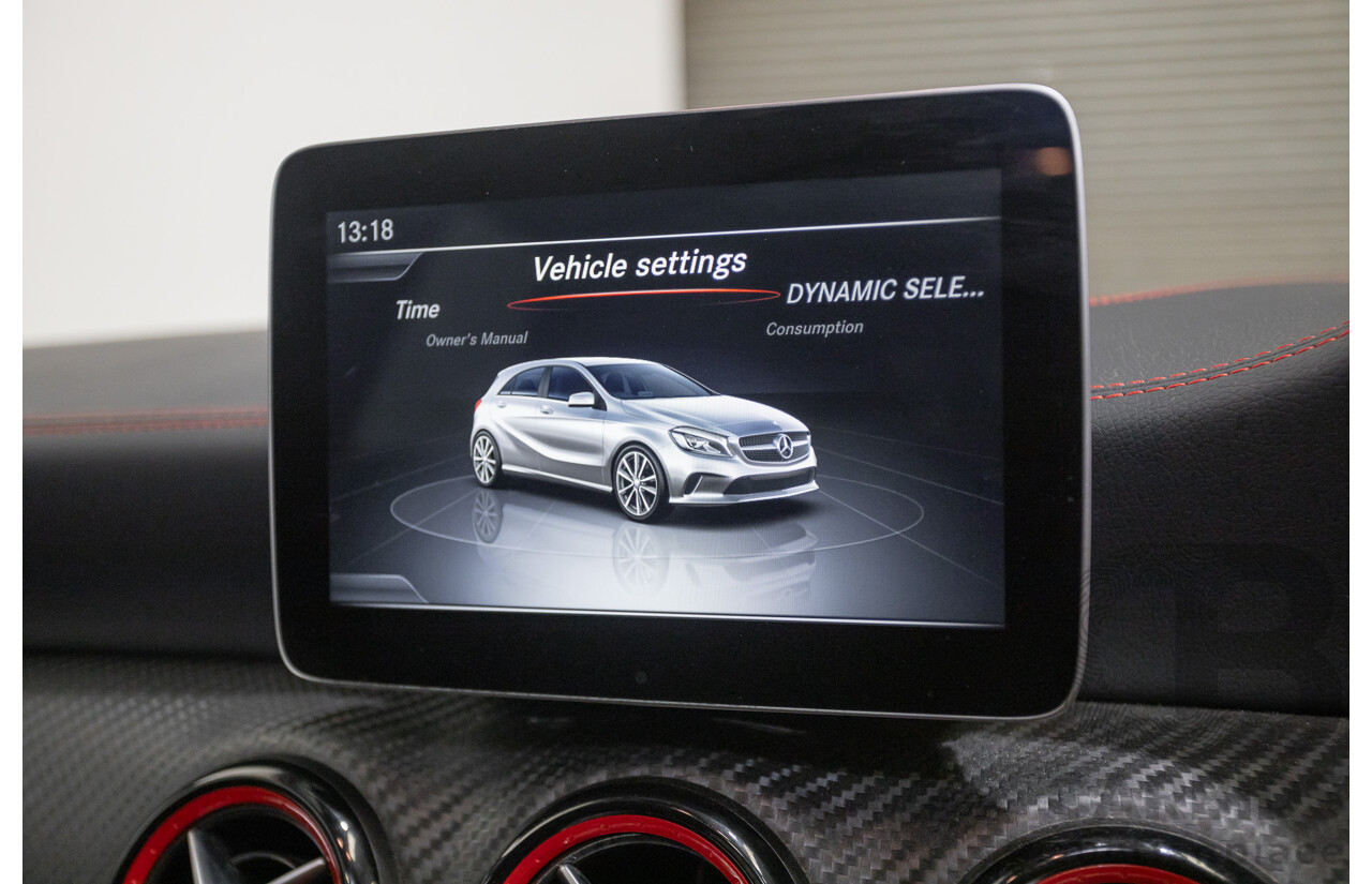 8/2017 Mercedes-Benz A250 Sport 4MATIC (AWD) 176 MY17.5 5D Hatchback Mountain Grey Metallic Turbo 2.0L