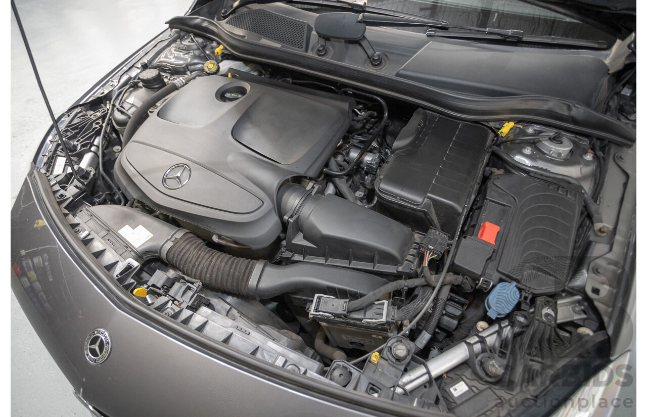 8/2017 Mercedes-Benz A250 Sport 4MATIC (AWD) 176 MY17.5 5D Hatchback Mountain Grey Metallic Turbo 2.0L