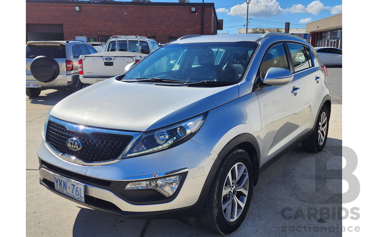 3/2015 Kia Sportage Si Premium (fwd) SL SERIES 2 MY14 4d Wagon Silver 2.0L