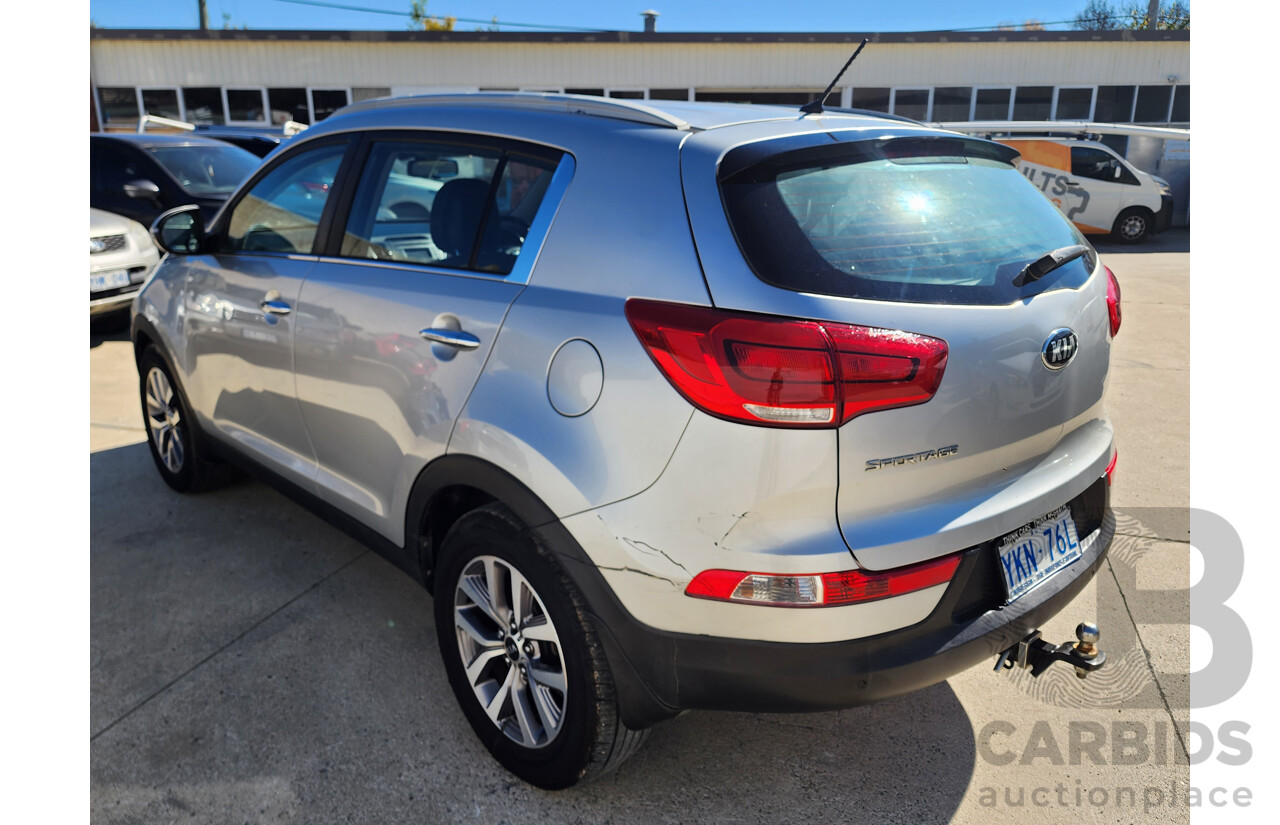 3/2015 Kia Sportage Si Premium (fwd) SL SERIES 2 MY14 4d Wagon Silver 2.0L