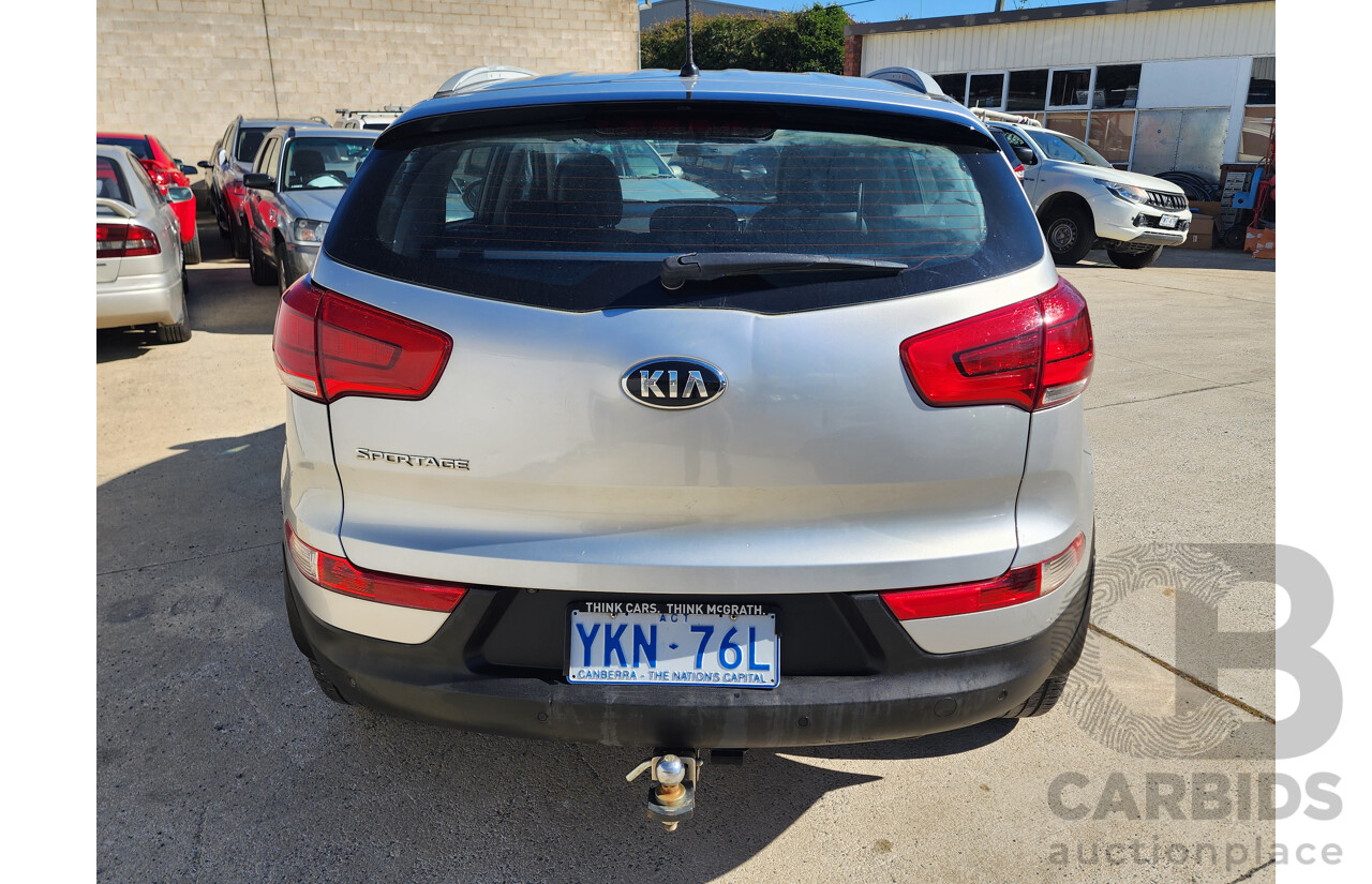 3/2015 Kia Sportage Si Premium (fwd) SL SERIES 2 MY14 4d Wagon Silver 2.0L