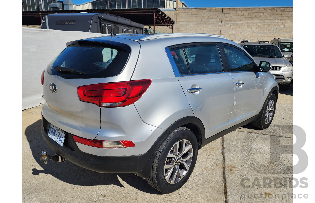 3/2015 Kia Sportage Si Premium (fwd) SL SERIES 2 MY14 4d Wagon Silver 2.0L