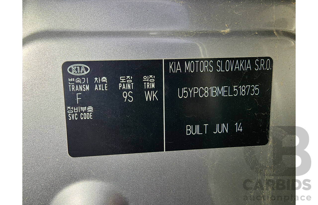 3/2015 Kia Sportage Si Premium (fwd) SL SERIES 2 MY14 4d Wagon Silver 2.0L