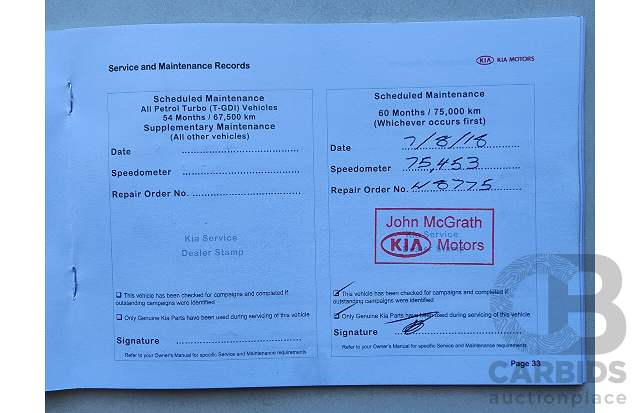 3/2015 Kia Sportage Si Premium (fwd) SL SERIES 2 MY14 4d Wagon Silver 2.0L
