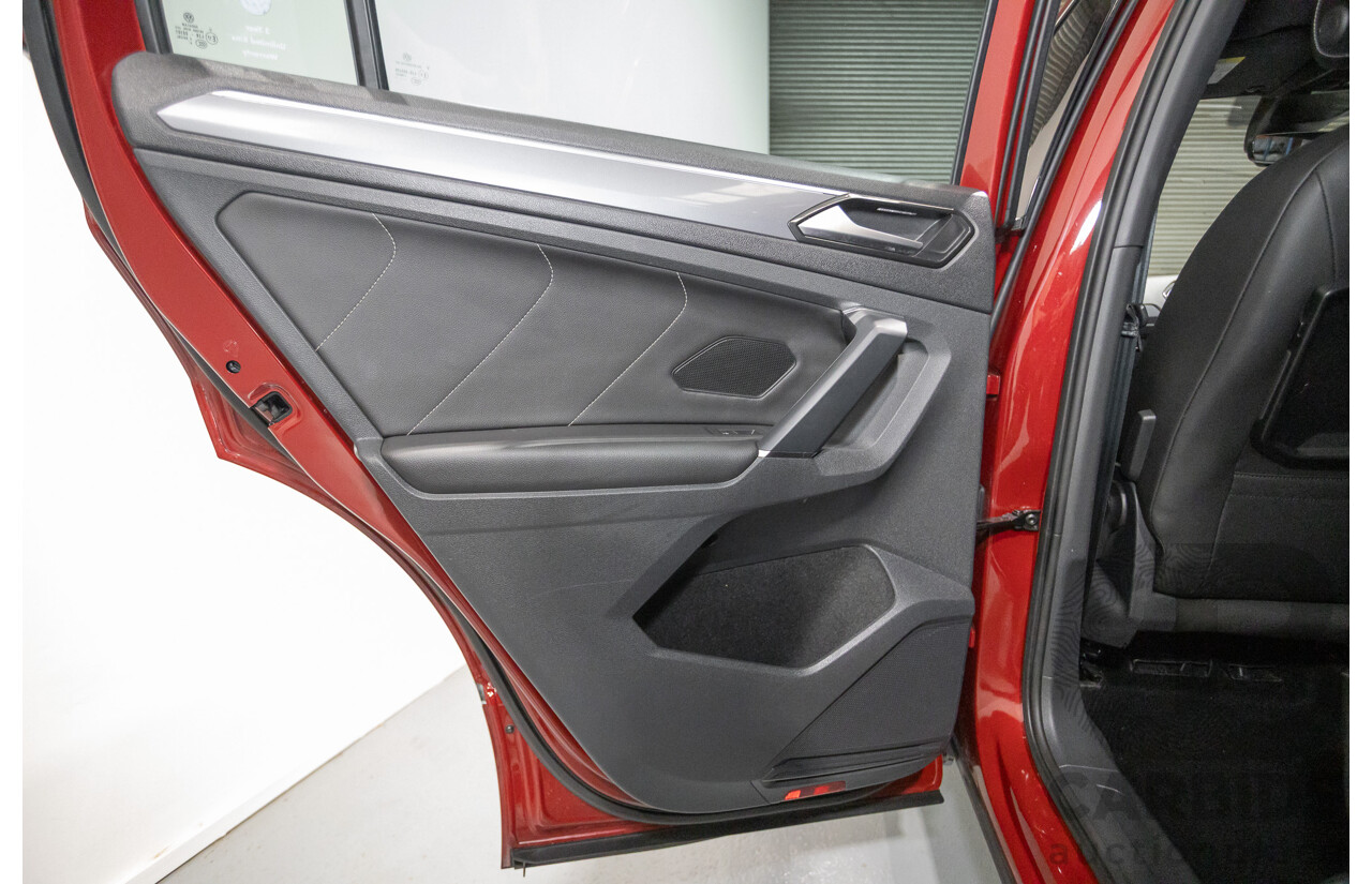 5/2017 Volkswagen Tiguan 162 TSI Highline (AWD) 5NA 4D Wagon Ruby Red Metallic Turbo 2.0L