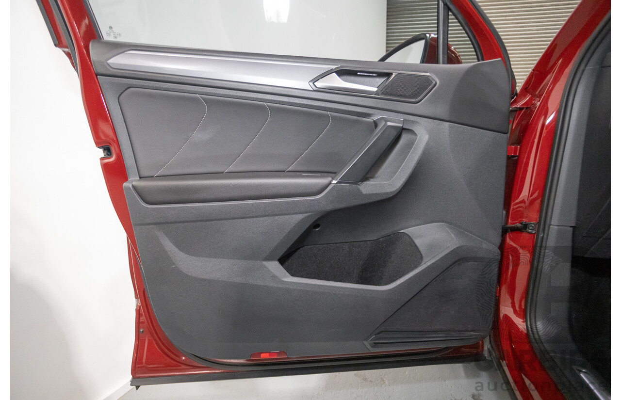 5/2017 Volkswagen Tiguan 162 TSI Highline (AWD) 5NA 4D Wagon Ruby Red Metallic Turbo 2.0L