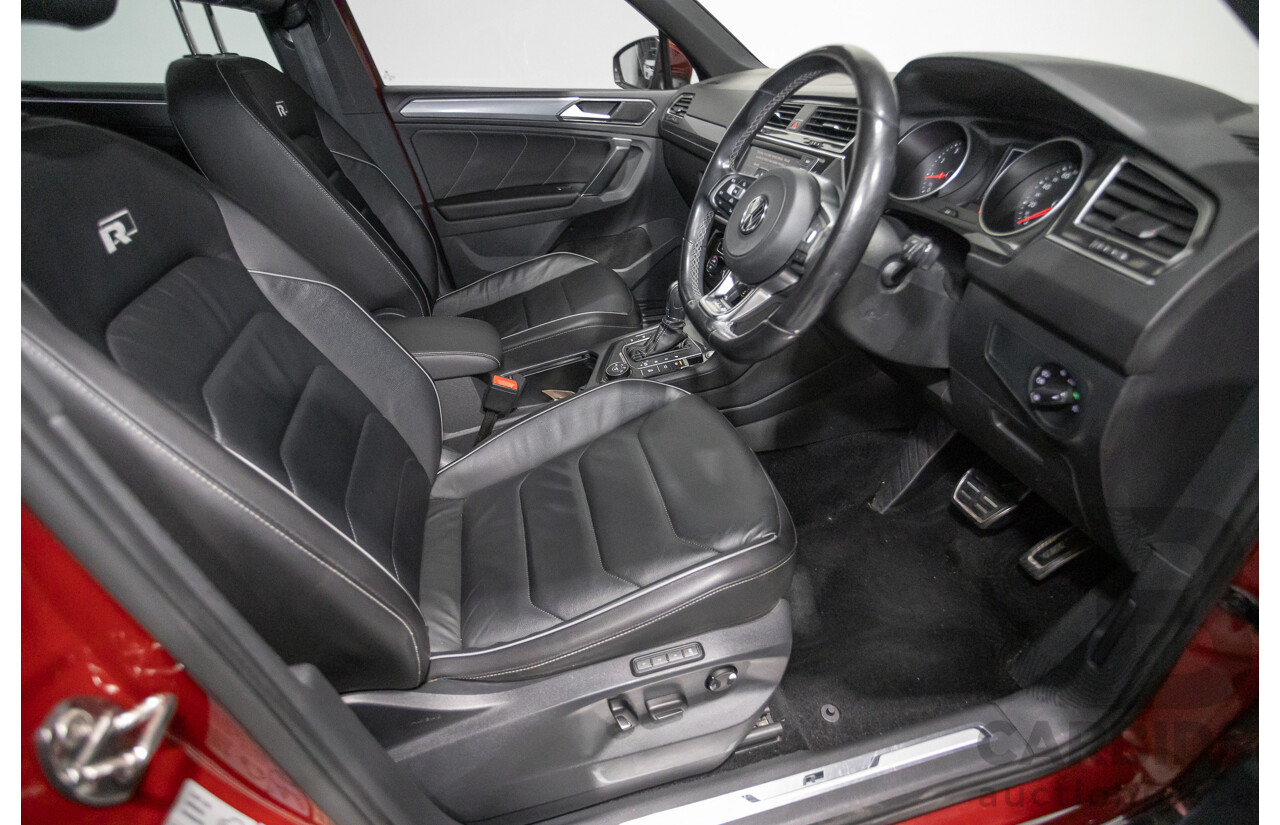 5/2017 Volkswagen Tiguan 162 TSI Highline (AWD) 5NA 4D Wagon Ruby Red Metallic Turbo 2.0L