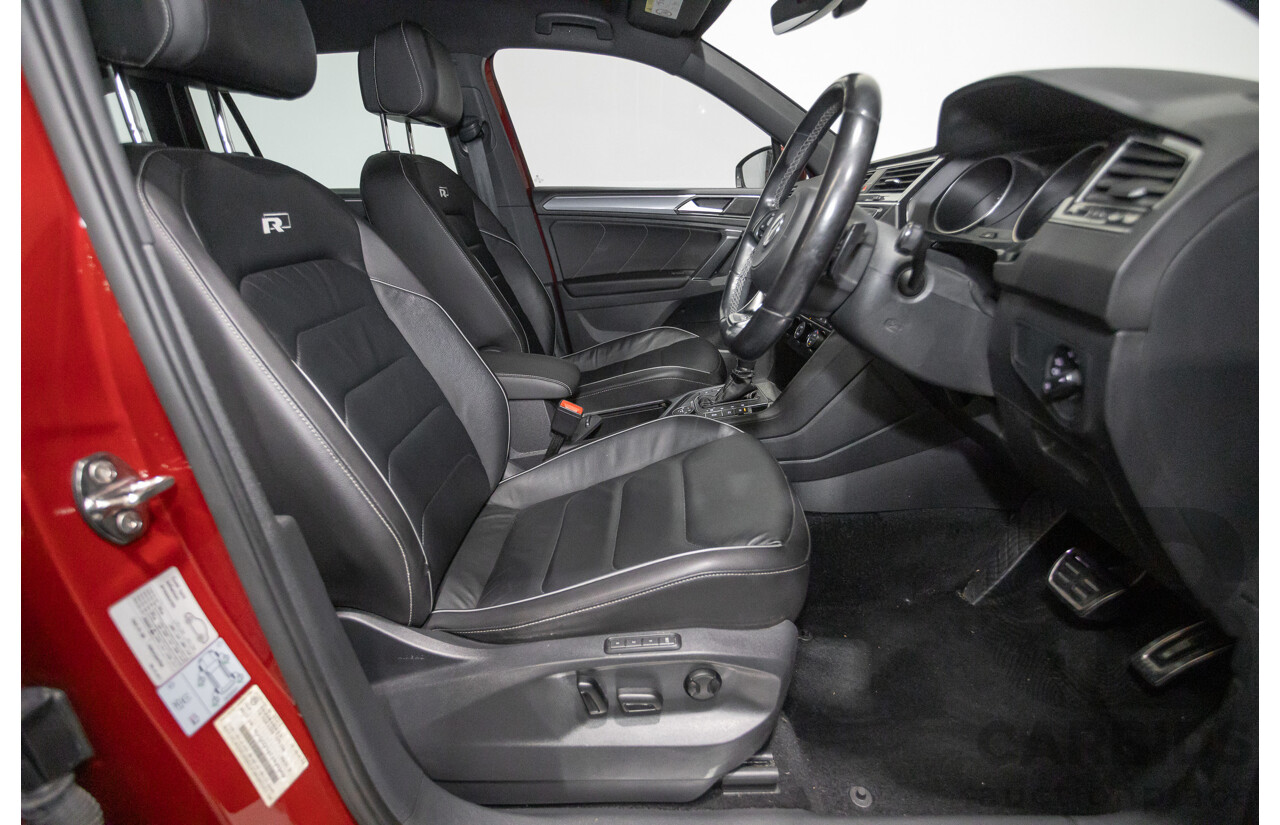 5/2017 Volkswagen Tiguan 162 TSI Highline (AWD) 5NA 4D Wagon Ruby Red Metallic Turbo 2.0L