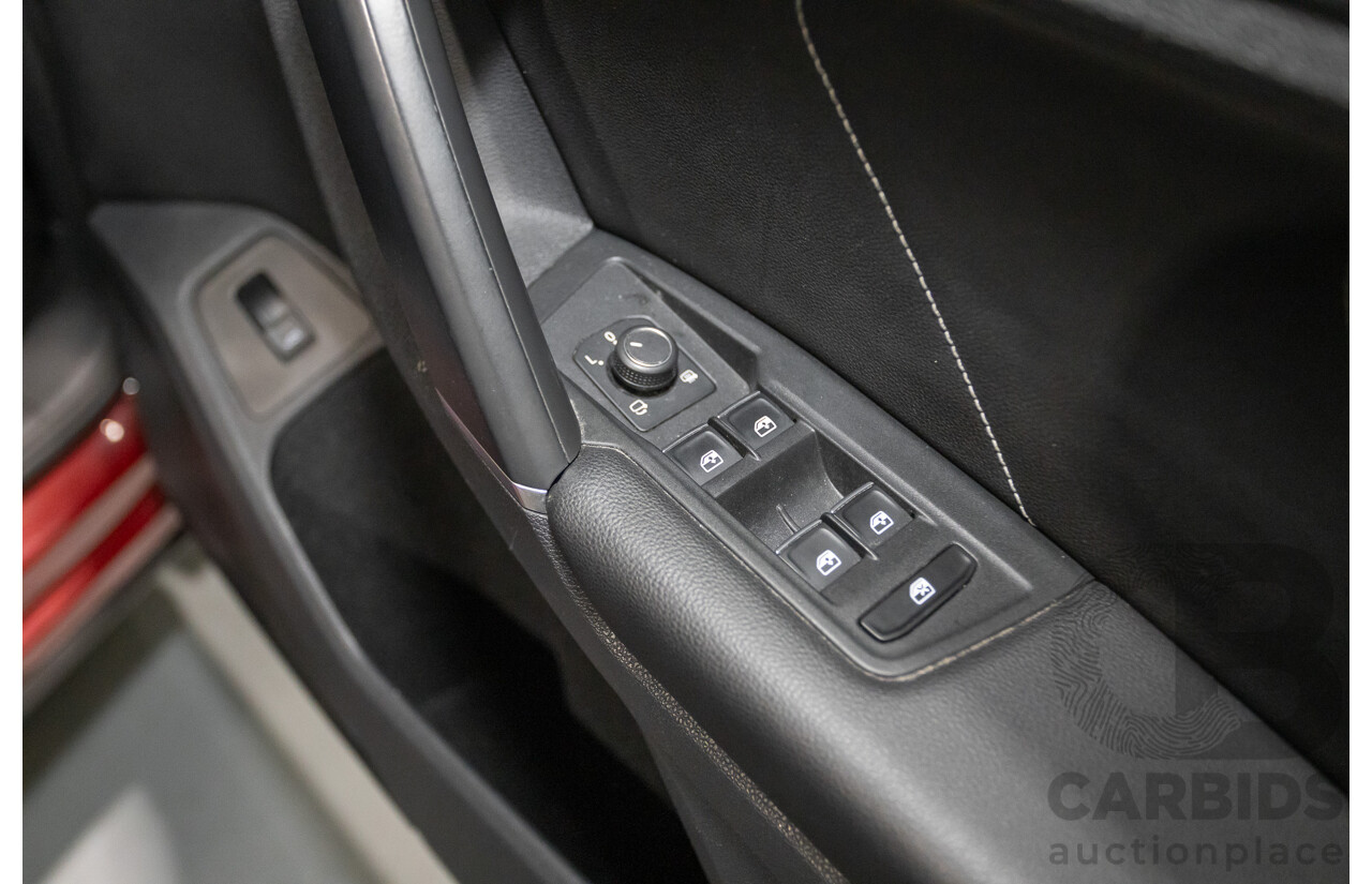 5/2017 Volkswagen Tiguan 162 TSI Highline (AWD) 5NA 4D Wagon Ruby Red Metallic Turbo 2.0L