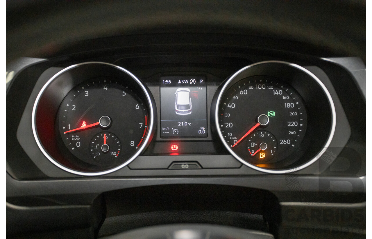 5/2017 Volkswagen Tiguan 162 TSI Highline (AWD) 5NA 4D Wagon Ruby Red Metallic Turbo 2.0L