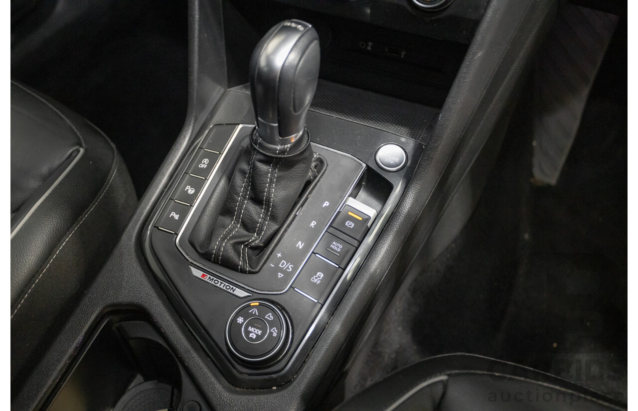 5/2017 Volkswagen Tiguan 162 TSI Highline (AWD) 5NA 4D Wagon Ruby Red Metallic Turbo 2.0L