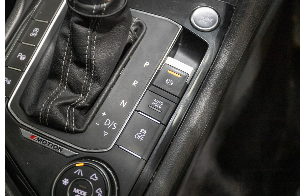 5/2017 Volkswagen Tiguan 162 TSI Highline (AWD) 5NA 4D Wagon Ruby Red Metallic Turbo 2.0L