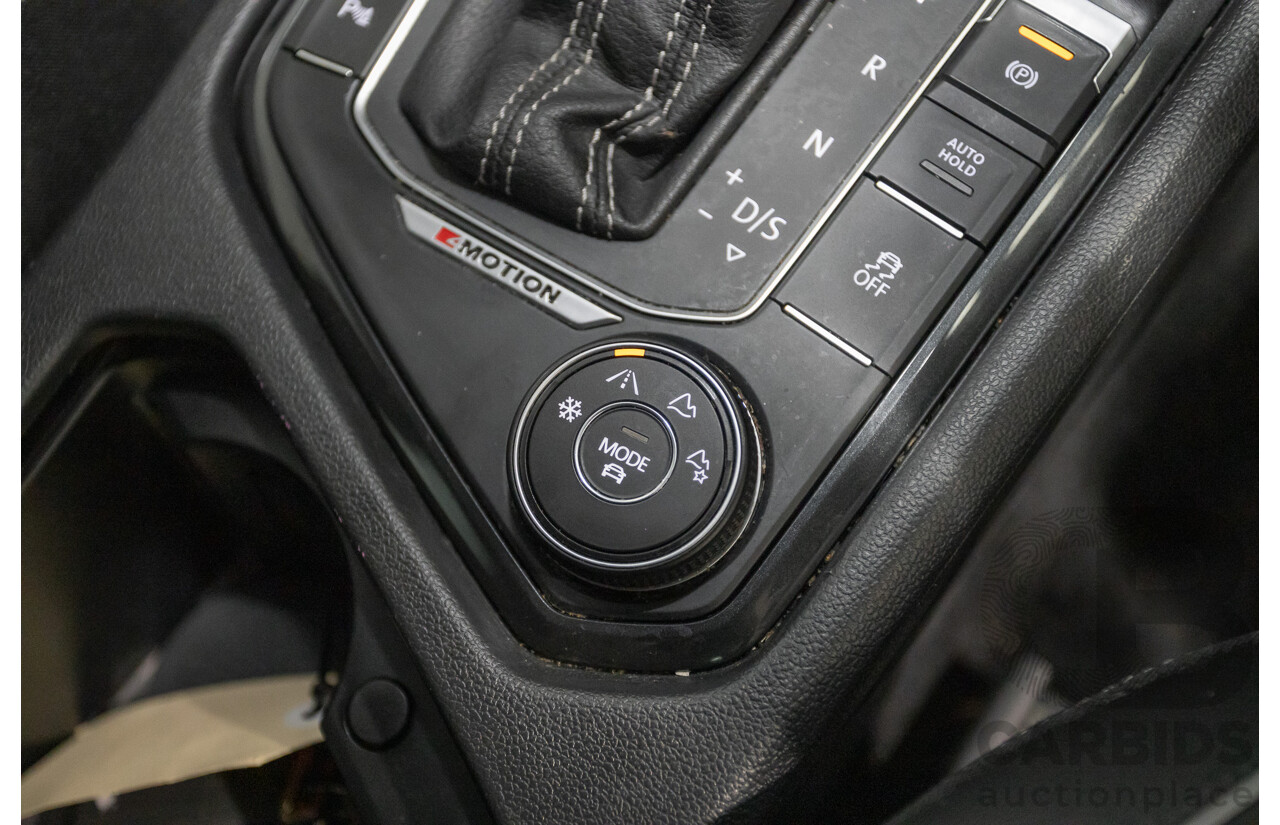 5/2017 Volkswagen Tiguan 162 TSI Highline (AWD) 5NA 4D Wagon Ruby Red Metallic Turbo 2.0L