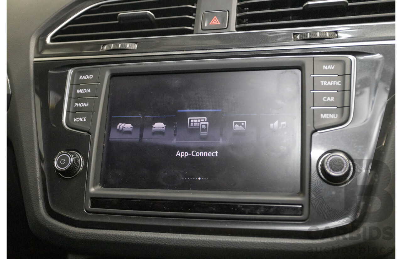 5/2017 Volkswagen Tiguan 162 TSI Highline (AWD) 5NA 4D Wagon Ruby Red Metallic Turbo 2.0L